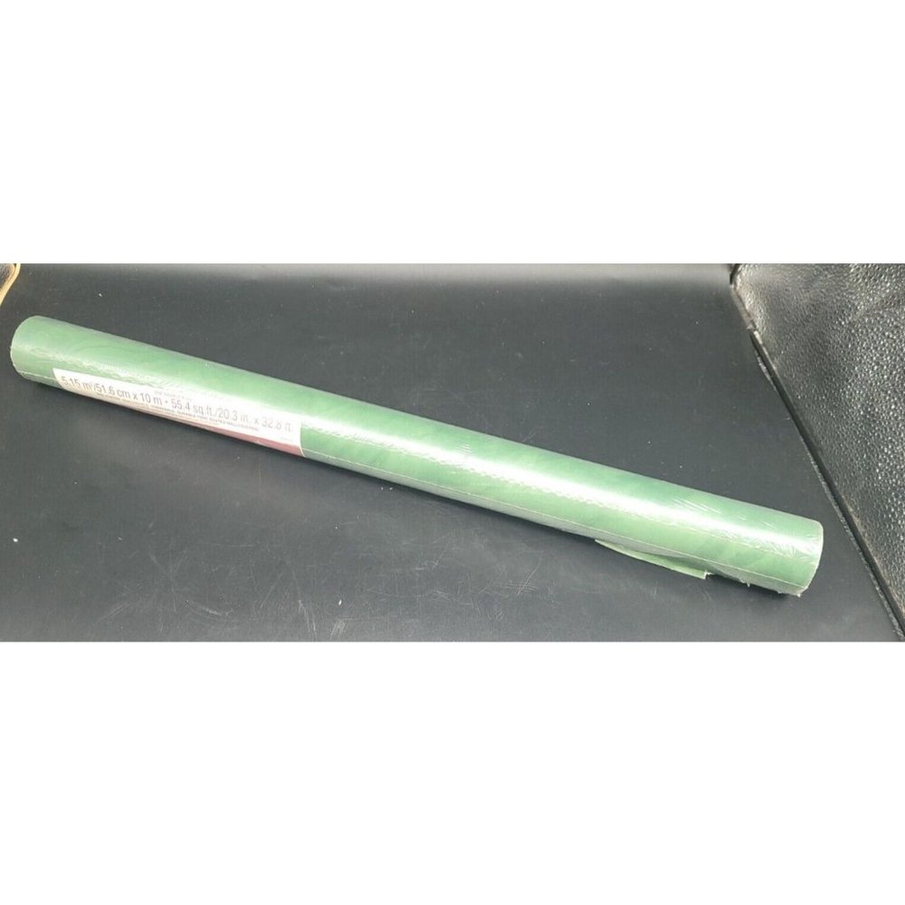 Vintage Double Roll Birge Wallcovering 55.4 Sq ft Green Scrubbable Strippable
